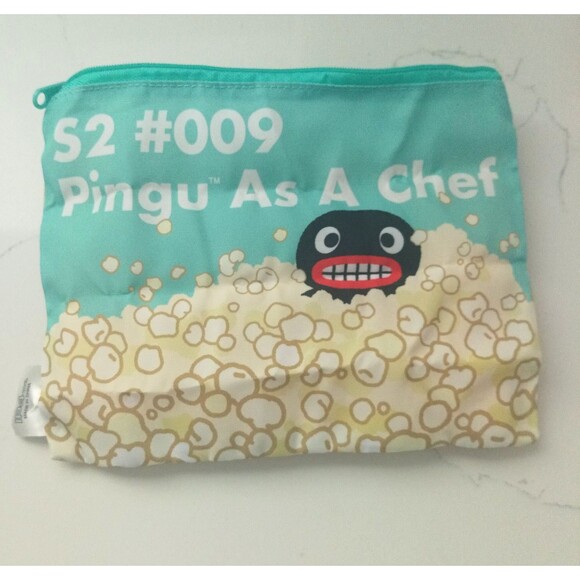 Pingu flat pouch pouch with zipper - Picture 3 of 7